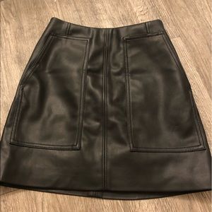 Leather H&M Skirt (Brand New w/out Tags)